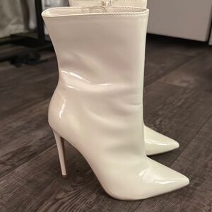 Steve Madden White Women's Boots